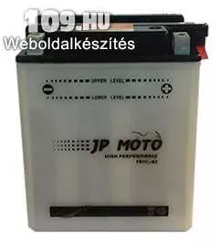 Motorkerékpár akkumulátor JP MOTO 12V 14Ah YB14L-B2