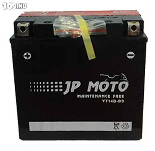 Motorkerékpár akkumulátor JP MOTO 12V 14Ah YT14B-BS