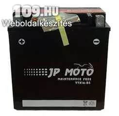 Motorkerékpár akkumulátor JP MOTO 12V 14Ah YTX16-BS