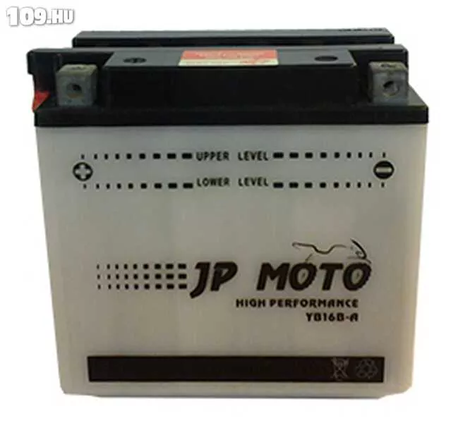 Motorkerékpár akkumulátor JP MOTO 12V 16Ah YB16B-A