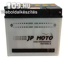 Motorkerékpár akkumulátor JP MOTO 12V 30Ah Y60-N30L-A