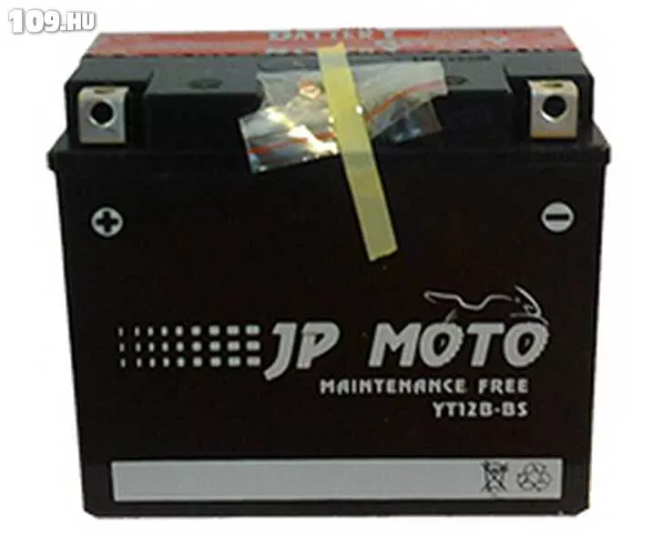 Motorkerékpár akkumulátor JP MOTO 12V 10Ah YT12B-BS