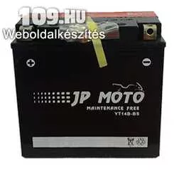 Motorkerékpár akkumulátor JP MOTO 12V 14Ah YT14B-BS