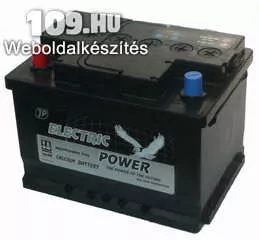 Akkumulátor Electric Power 12 V 55 Ah 450 A Bal +